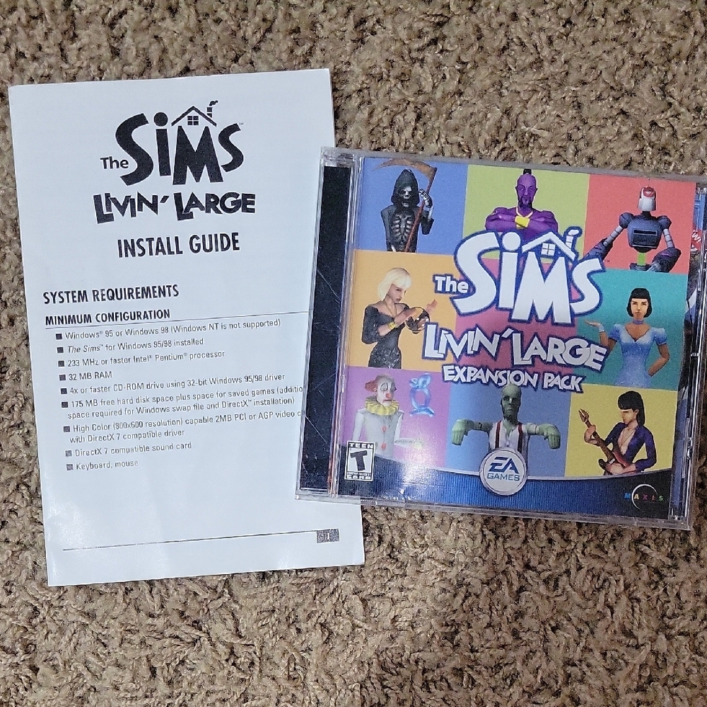 The Sims Livin' Large Expansion Pack